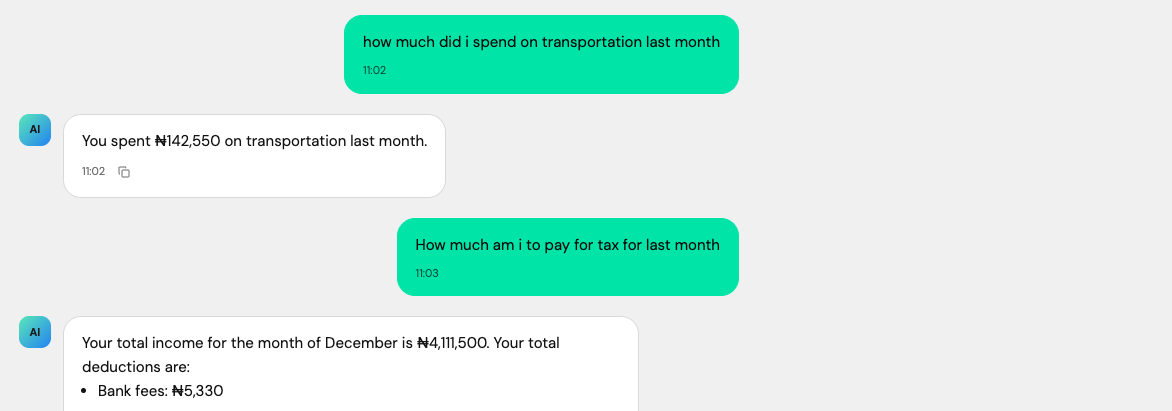 AI financial advisor