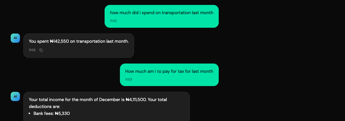 AI financial advisor